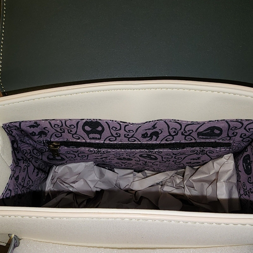 Loungefly x Boxlunch Nightmare Before Christmas floral mini backpack - Picture 8 of 9